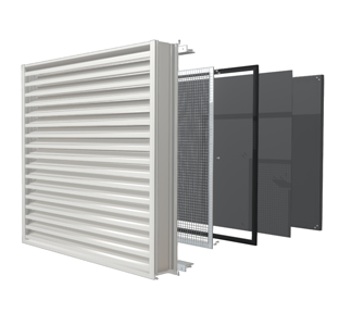 Louver Blank Off Panels